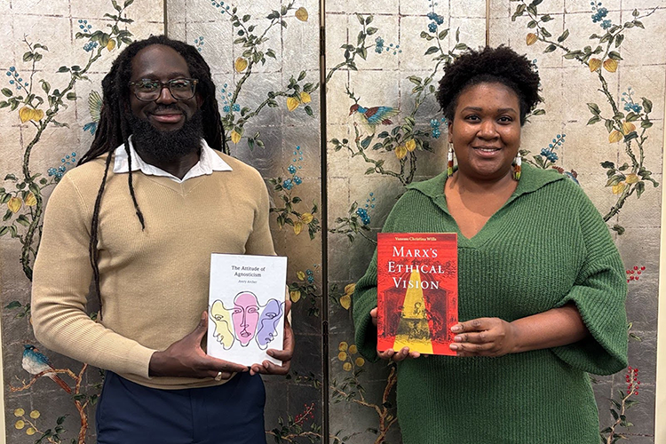 Professors Avery Archer and Vanessa Wills present their respective books, The Attitude of Agnosticism and Marx’s Ethical Vision.