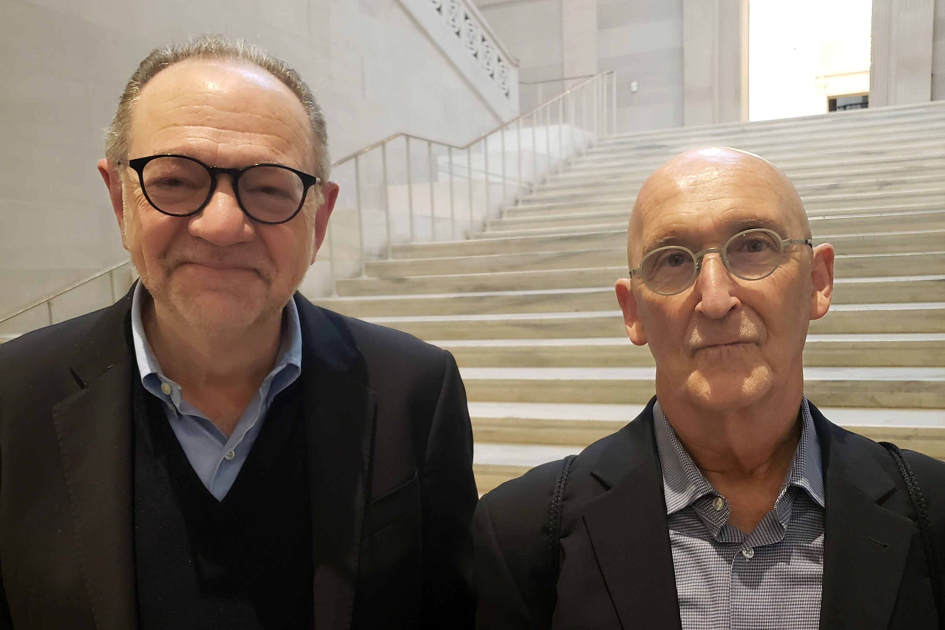 Professor Jonathan Moreno and Professor David Theo Goldberg