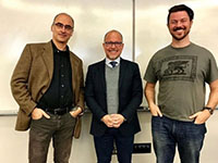 Tad Zawidzki, Eduardo Mendieta, and Joseph Trullinger