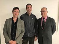 Professors Sigrist, Ralkowski &nbsp;and Zawidzki